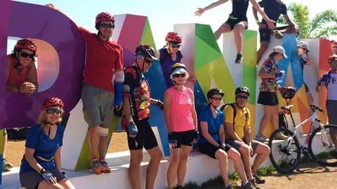 Pedalando naturaleza